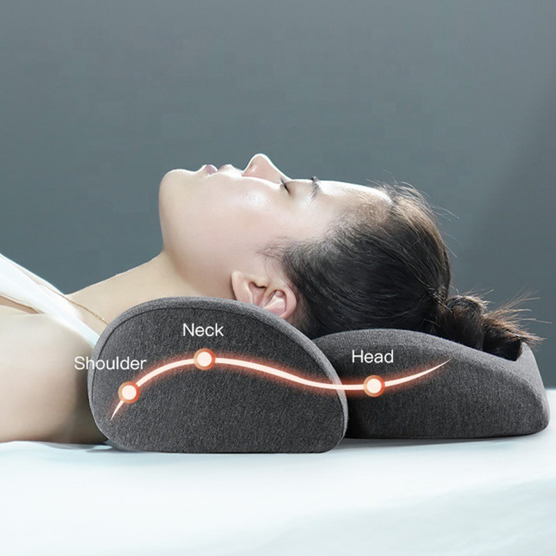 Pernă cervicală ergonomică din spumă cu memorie Side Sleep Butterfly